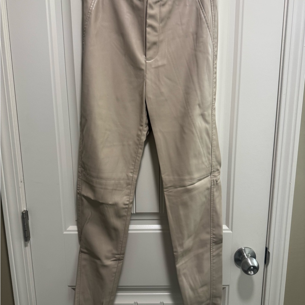 Zara Women's Tan Pantsuit
